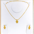 22k-gold-dainty-delicate-fan-shaped-necklace-set