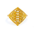 Fashionable Distinct 22k Gold Ring