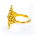 Geometric Exquisite 22k Gold Ring