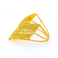 Opulent Lush 22k Gold Ring