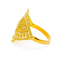 Festive Ethereal 22k Gold Ring