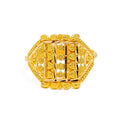 Trendy Jazzy 22k Gold Ring