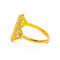 Trendy Jazzy 22k Gold Ring