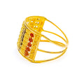 Tasteful Lush 22k Gold Ring