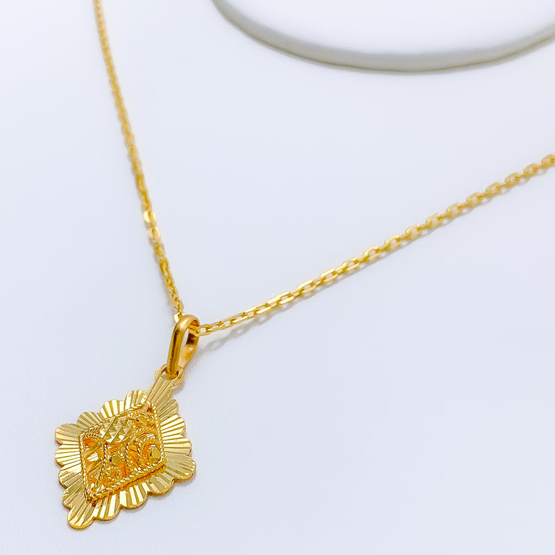 IN-STORE PROMO - 22k High Finish Gold Pendant 3