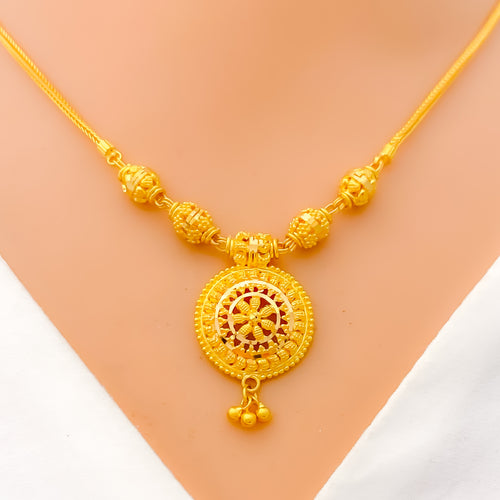 22k-gold-graceful-paisley-dome-necklace-set