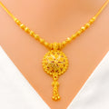 22k-gold-stylish-striped-floral-necklace-set