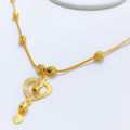 Radiant Heart 22k Gold Necklace