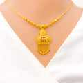 22k-gold-traditional-oval-necklace-set-w-hanging-chains