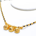 Exclusive Triple Dome Thali 22k Gold Mangalsutra