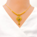 22k-gold-majestic-peacock-motif-necklace-set