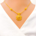 22k-gold-charming-floral-necklace-set-w-tassels