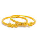 Lavish Bold 22k Gold Pipe Bangles