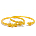 Lavish Bold 22k Gold Pipe Bangles