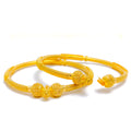 Traditional Dressy 22k Gold Pipe Bangles