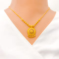 22k-gold-shimmering-triple-layer-chandelier-necklace-set