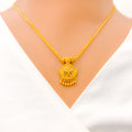 22k-gold-petite-upscale-hanging-tassel-necklace-set