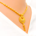 22k-gold-sparkling-netted-chand-necklace-set