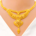 22k-gold-Dressy Decorative Multi bead Necklace Set