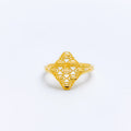 Delicate Gold Mesh Ring