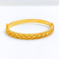 Versatile Multi-Bead 22k Gold Bangle Bracelet