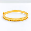 Classy Sleek Everyday 22k Gold Bangle Bracelet