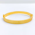 Exclusive Reversible 22k Gold Bangle Bracelet