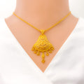 22k-gold-extravagant-faceted-pendant-set