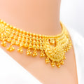 22k-gold-Charming Chand Choker Necklace Set