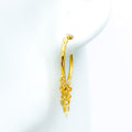 22k-gold-Tapered Dangling Charm Bali