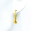 22k-gold-Medium Timeless Hoop Earrings