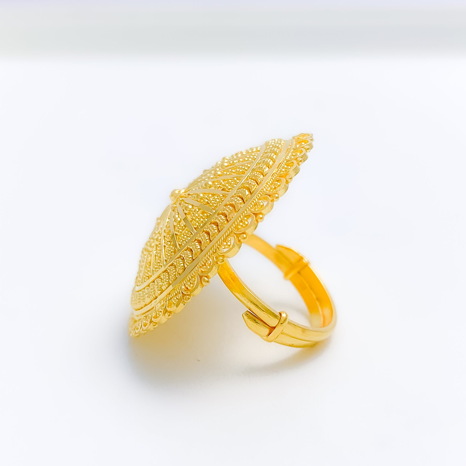Buy 22Kt Plain Gold Fancy Designer Ladies Ring 93VC4882 Online from Vaibhav  Jewellers