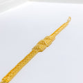 Unique Square Pyramid 22k Gold Bracelet