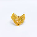 Lavish High Finish Vanki 22k Gold Ring