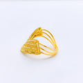 Lavish High Finish Vanki 22k Gold Ring