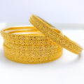 Upscale Vintage Motif Bangles