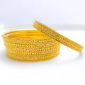 Elegant Decorative Bangle Set