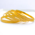 Elegant Decorative Bangle Set