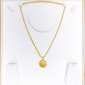 22k-gold-Graceful Classic Coin Pendant 