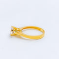 glowing-six-prong-cz-solitaire-gold-ring