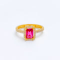 stunning-fuchsia-cz-solitaire-gold-ring