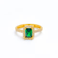 lush-green-cz-solitaire-gold-ring