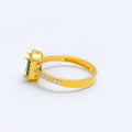 lush-green-cz-solitaire-gold-ring