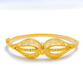 Iconic Symmetrical Mesh Bangle Bracelet