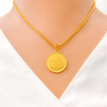 Attractive Dapper Coin Pendant