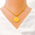 Graceful Classic Coin Pendant