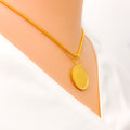 Graceful Classic Coin Pendant