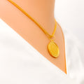 Graceful Petite Coin Pendant