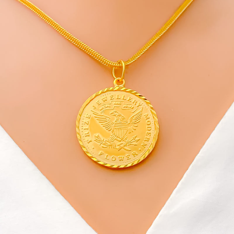 Classic Royal Coin Pendant