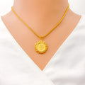 Elegant Ritzy Coin Pendant